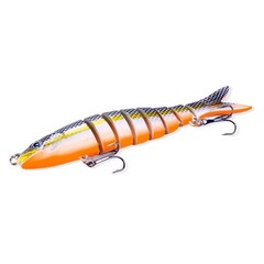 Freshwater Saltwater Fishing Lure 13.5cm 18g Multi-Jointed Sinking Bait