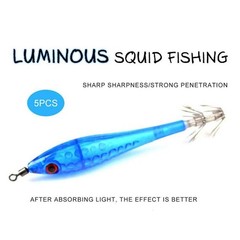 Fluorescent Tail Fishing Needle Light Absorption Round Umbrella Design