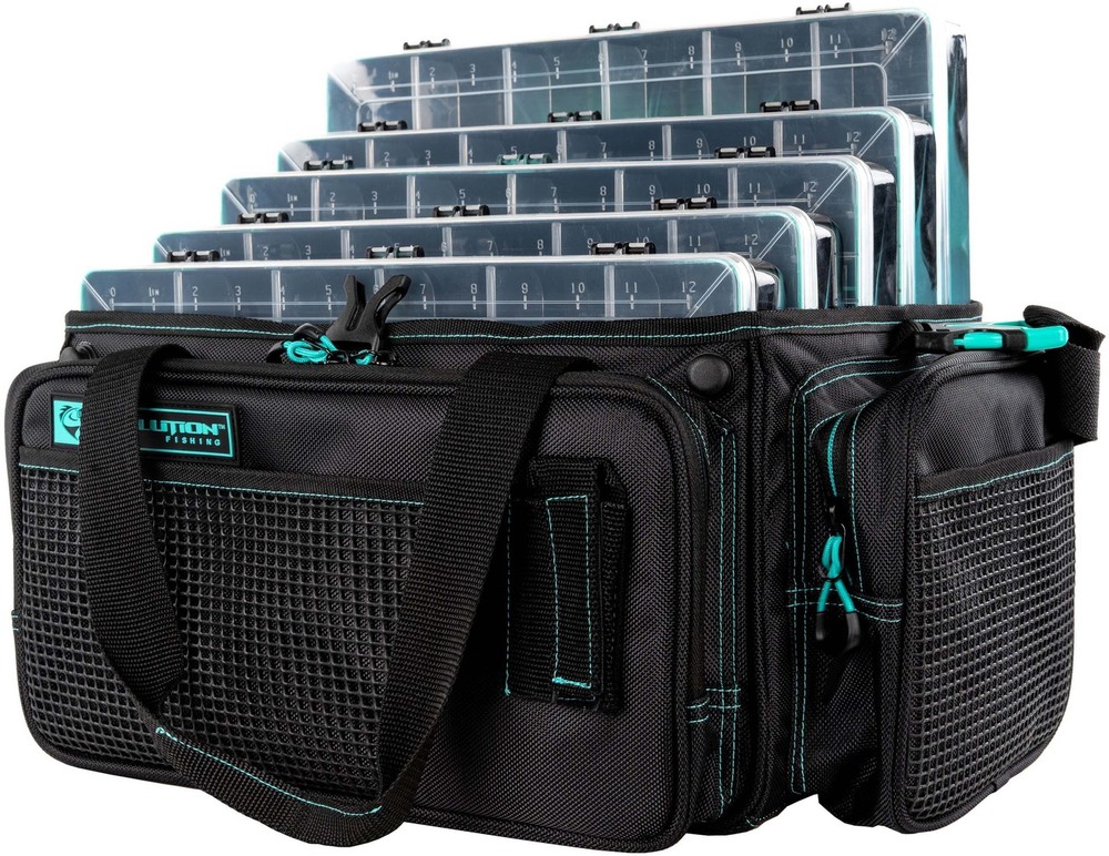 Evolution Outdoor Horizontal 3600 Drift Series Tackle Bags, Seafoam/: H36013-EV