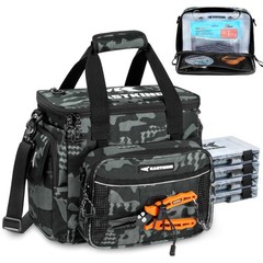 Kastking Baitspace Fishing Tackle Bag 4 Tackle Bait Binder Water-Resistant
