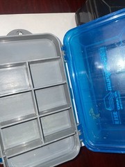 Fishing Lure Tackle Box Pair 3213 Plano Phantom 3616 Used