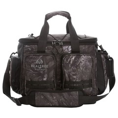Large Fishing Backpack Charcoal Non Slip Textured Molded Bottomgray Camo Unisex