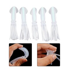 Artificial for OCTOPUS Squid Lure Soft Silicone Bait for Sea Fishing Boat Use