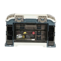 Angled Tackle System 3700, Blue and Silver
