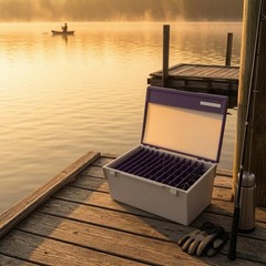 Hard Box Sturdy Flipaccessible Lure Box Sturdy Duty