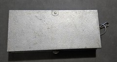 Vtg UMCO Model 10 Double Sided Aluminum Tackle Box Fishing With 14 Slot Inserts