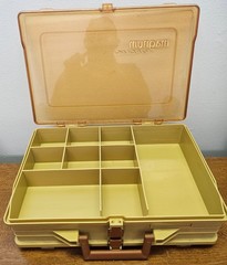 Magnum By Plano Tackle Box Double Sided Vintage Very Good Condition