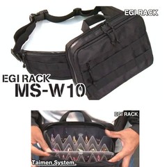 New DAIICHISEIKO Egi Bag Case Squid Jig Pouch Waist Bags W-10 Portable Rack #A1