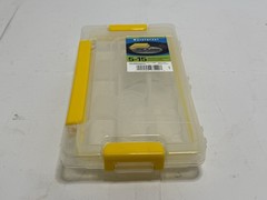 New Plano Model 5-15 Plastic Hinged Waterproof Fishing Lure Tackle Box 9″ x 5″