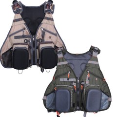 Fishing Backpack Multi-pocket Vest Pack Chest Mesh Tackle Bag Boxes Adjustable