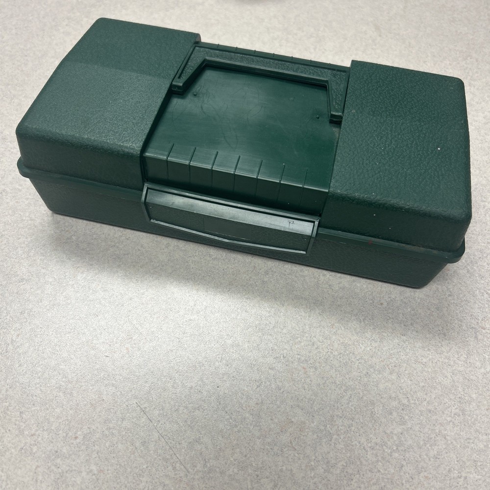 Vintage Green Tackle/Tool BoxPlastic Unbranded (A1)