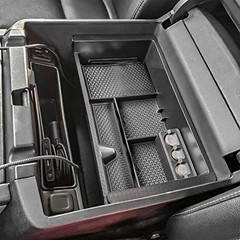 Center Console Organizer for 2014-2018 Chevy Silverado 1500 / GMC Sierra black