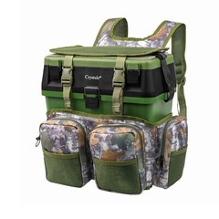 Fishing Seatbox & Rucksack Fly Sea Coarse Fishing Seat Back Pack Ruck Sack