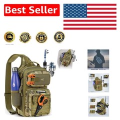 Lightweight Tactical Fishing Sling Bag – Water-Resistant Outdoor Backpack