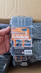 Meiho Quatro Case J Fishing Tackle Box 175×105×18mm Perfect for Harmony Baits