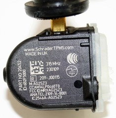 Schrader 20452 Rubber Snap-in OE Replacement Tire Pressure Monitoring (TPMS) …