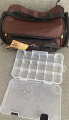 Okeechobee Fats Fishing Tackle Bag – Model # FBA106OF-RSST-One Utility Box
