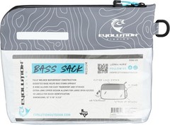 Evolution Fishing Bass Sack Water-Resistant Soft Plastic Storage Bag SM/MED/LRG