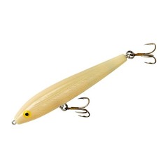 Jumpin’ Minnow Topwater Fishing Lure 3 1/2 in, 3/8 oz Bone