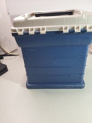 *Includes Tackle* Plano 1363 Series 4-By Rack System Tackle Box Blue