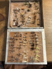 Vintage Richardson or possibly Fye Chest Fly Box