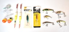 272-Piece BASS TROUT TACKLE BOX FISHING KIT Lures Crankbait Spinner Spoon bait