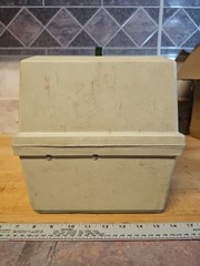 Rebel 635 Tackle Box Vintage Hard Plastic 3 Tray Fishing Box