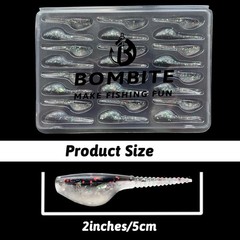 Crappie Lures Kit – Soft Plastic Lures for Trout, Bass, Panfish & Bluegill – …