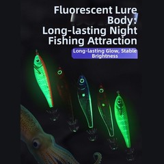 Squid Fishing Lure for OCTOPUS Fishing Lure Night Fishing Stable Swing Action