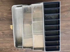 Vintage UMCO 175A Aluminum 3 Tray Tackle Box Minnesota 17 x 6 1/2 x 6 USA