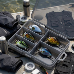 1.8g 3cm Crankbait Lure Set 5PCS for Bass Fishing with Synthetic Material Build