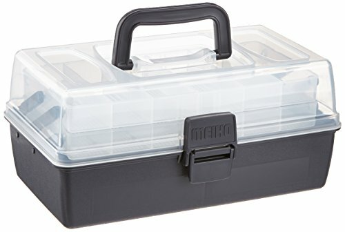 MEIHO Versus Unisex’s 2040 Tool Cabin Black 30.5 x 19 x 14 cm JAPAN IMPORT
