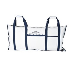 Savvycraft Fish Kill Bag, Waterproof Envelop: 60″L x 20″H, White/Navy