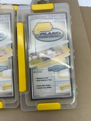 LOT OF 4 NEW PLANO 3540 GUIDE SERIES WATERPROOF STOWAWAY TACKLE BOX/CASE