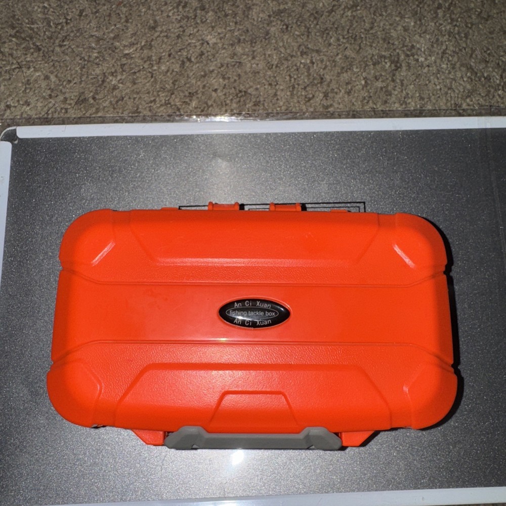 Fishing Tackle Box Lure Waterproof Compartments 2 Layer Hook Storage Case Hook