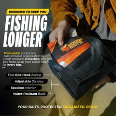Beyond Braid Bait Commander Bait Bag Fishing Tackle Storage Organizer