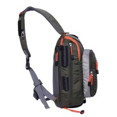 Fly Fishing Sling Bag With Fly Patch Big Storage Fishing Sling Chest Pack