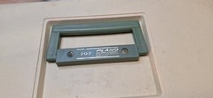 Vintage Plano 707 Tackle Box Tan/Green Made in USA two drawer plus top storage