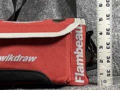 Flambeau Kwikdraw Tackle Storage System Red Tackle Bag 3501ST NEW Old Stock