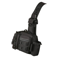 Fishing Tackle Backpack, Fishing Crossbody Bag, Fishing Tackle Organizer Black