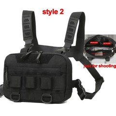 Fishing Tackle Chest Bag Camo Utility Vest Lure Waist Pack Outdoor Hunting