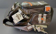 NEW -OKEECHOBEE FATS Tackle Top-Load Backpack Gray PLANO Waterproof Cases