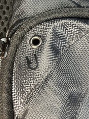 Okeechobee Fats Fishing Backpack Tackle Storage Bag Gray Black Multi Pocket