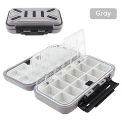 Fishing Lure Box Bait Hooks Storage Case Organizer Fishing Tackle Trays, Large
