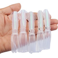 Artificial for OCTOPUS Squid Lure Soft Silicone Bait for Sea Fishing Boat Use