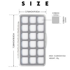 Aventik ABS Slim Clear Transparent Fly Fish Box Slit Foam Insert Flies Storage