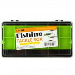 Multi-Level Fishing Tackle Box – One Item w/Random Color and Design