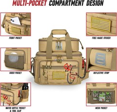 Fishing Tackle Bag, Detachable Fishing Reels Storage Pouch, Fishing Gear Organiz
