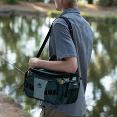 Soft-Sided Tackle Bag W/ Utility Boxes & Lifetime Guarantee Sagebrush) New