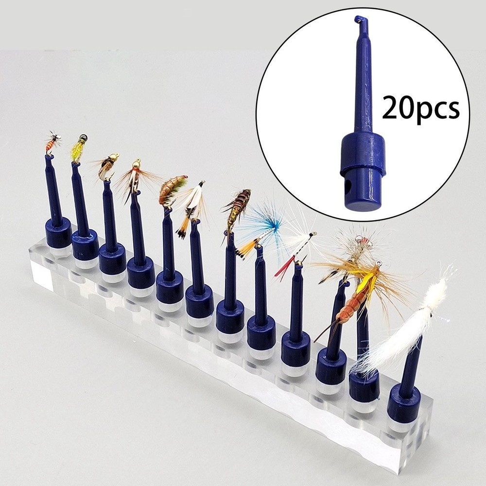 20Pcs Fishing Lure Display Gripper Portable Storage Spare Accessories Sturdy for